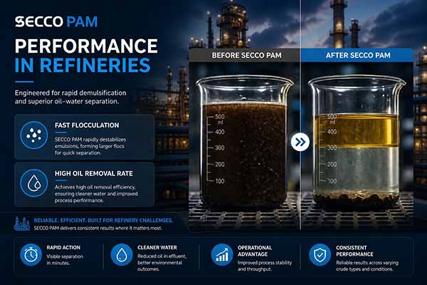 Memecahkan Hambatan Minyak Emulsified - Analisis Teknis Kunci Poliakrilamida dalam Pengolahan Air Limbah Minyak dan Pemisahan Minyak-Air